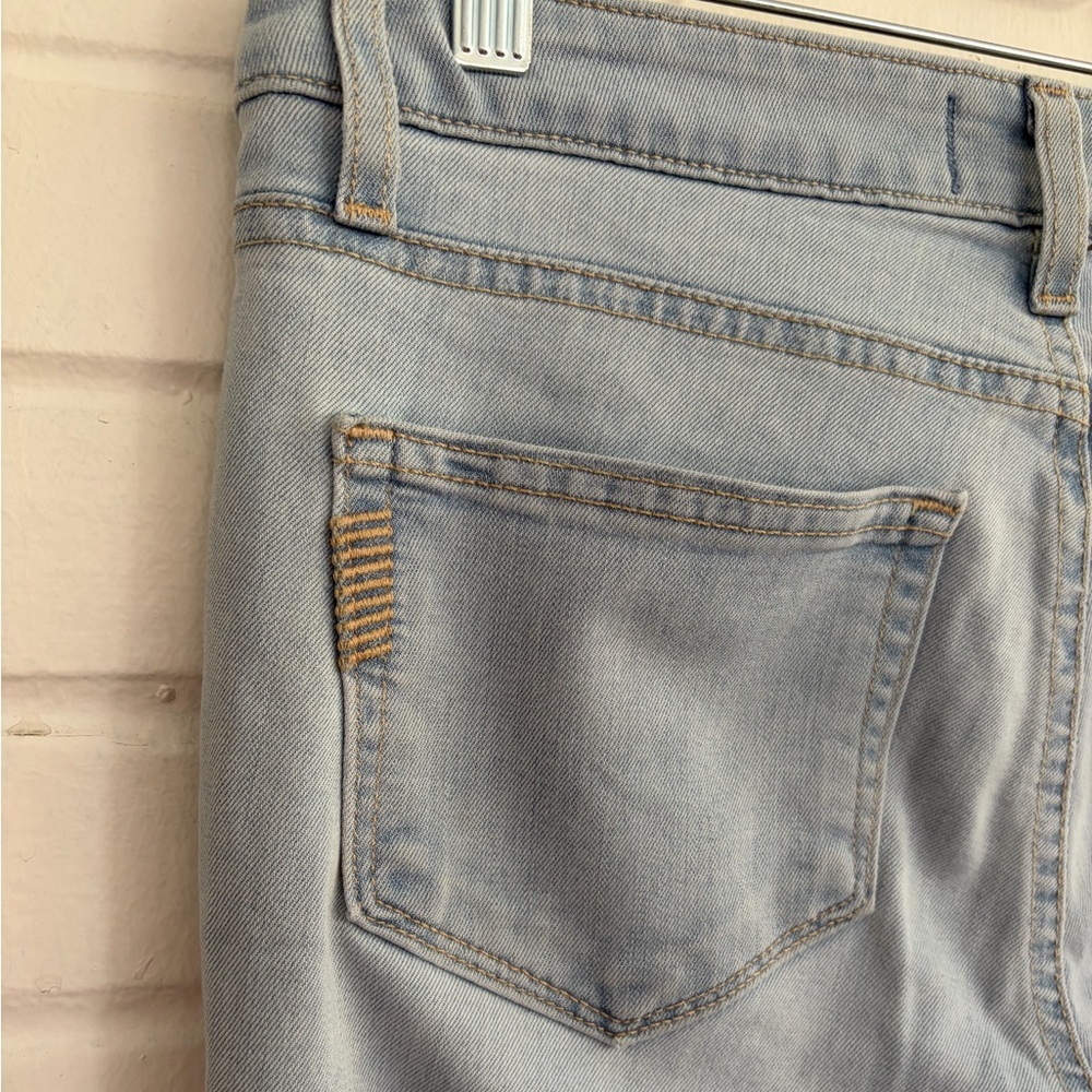 PAIGE Skyline Ankle Peg Skinny Jeans in Light Blue - Non-Distressed, SZ 27 EUC - Picture 7 of 8